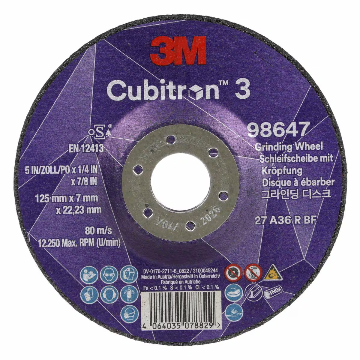 98647 Cubitron 3 Afbraamschijf