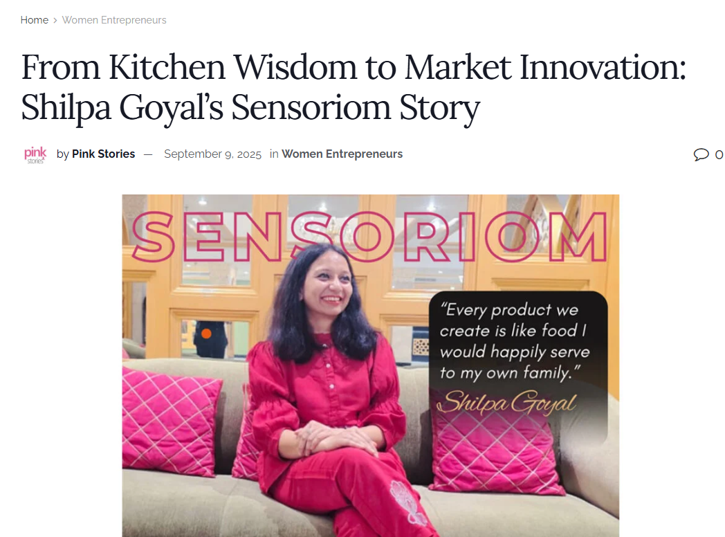 Sensoriom Campaigns in Agra for Promoting the Value of Healthy Foods