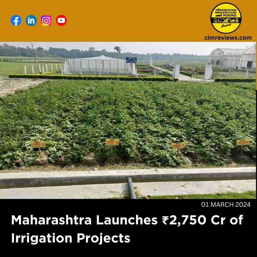 Maharashtra Launches ₹2,750 Cr of Irrigation Projects
