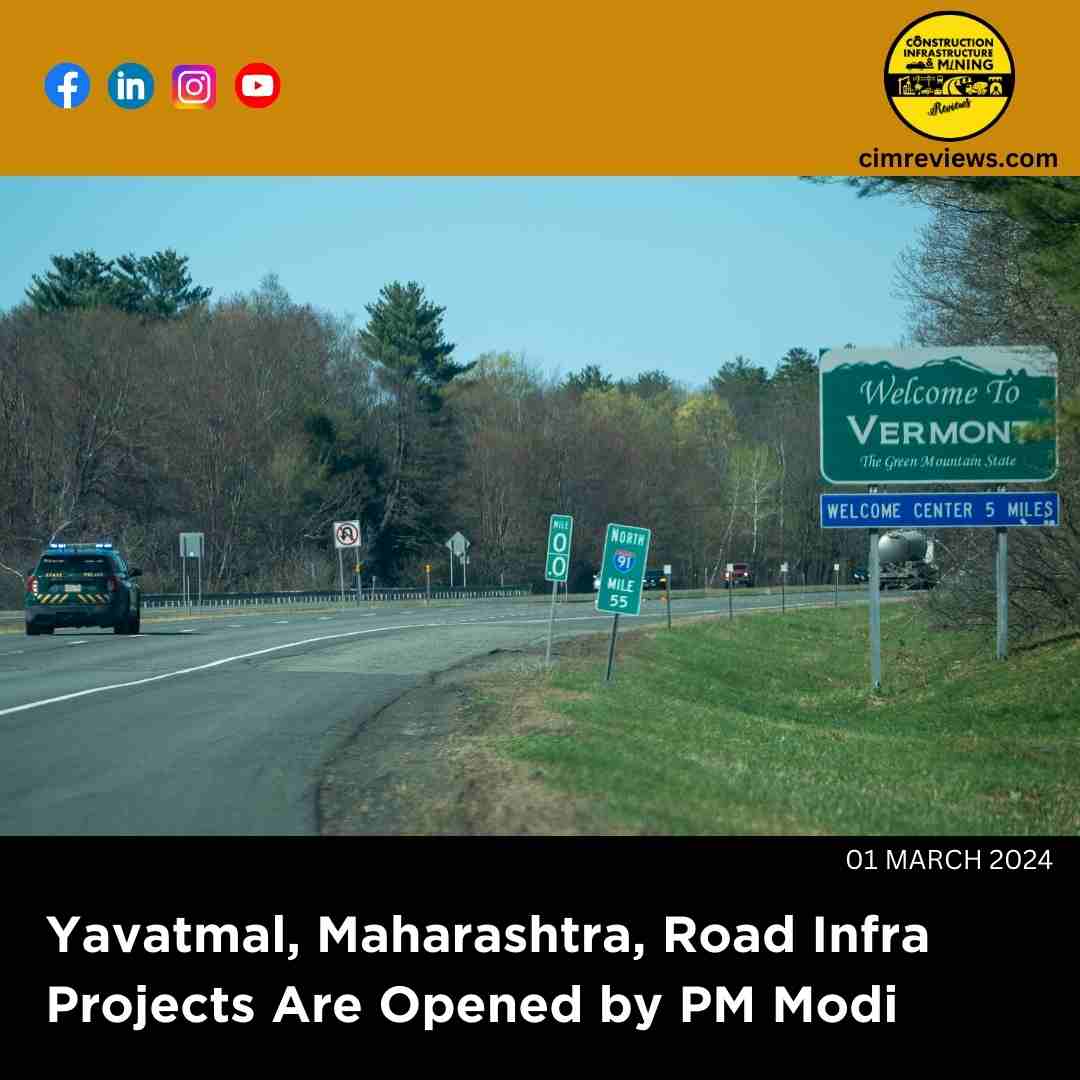Yavatmal, Maharashtra, Road Infra Projects Are Opened by PM Modi