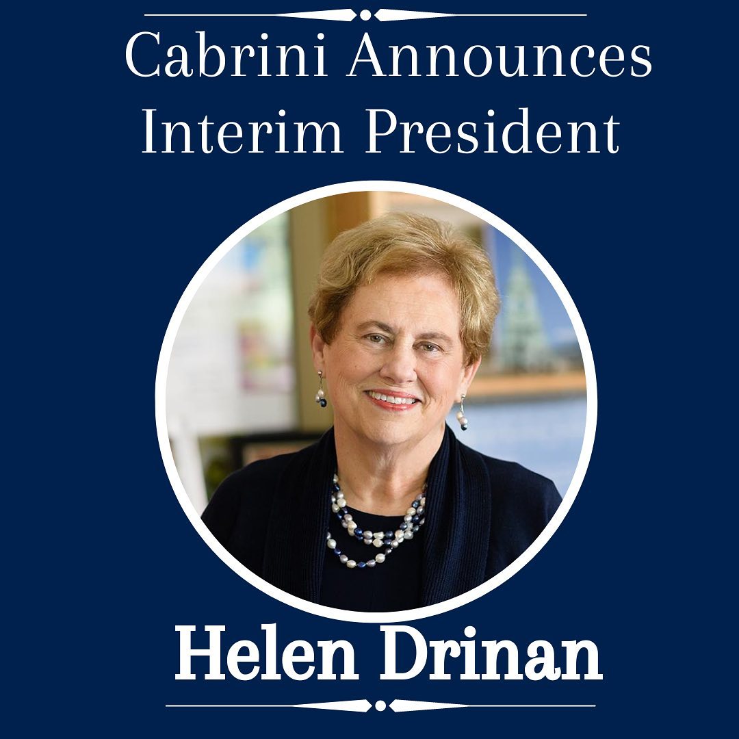 Cabrini just announced Helen Drinan as the university's Interim president! Helen recently served 12 years as the President of Simmons University. Link in bio for the full story about Cabrini's new Interim President
✍️: @mattruth_01  @rchybinski 
#Loquitur#CabriniUniversity#Cabrini#studentnews#newsp
aper #collegenewspaper