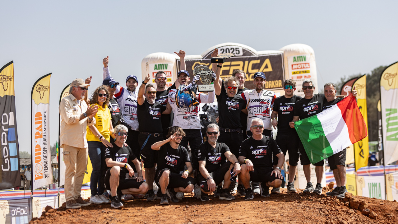 Africa Eco Race 2025: Κυριαρχία Aprilia για δεύτερη χρονιά | TRACTION.GR