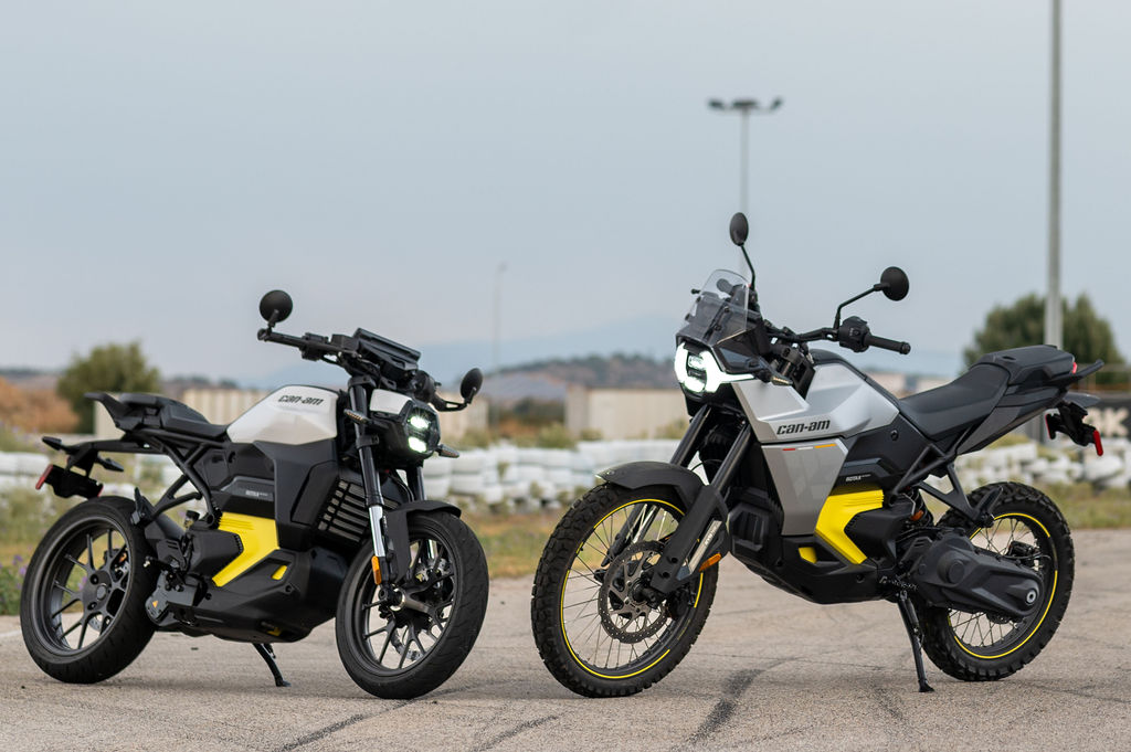 Can-Am: Οδηγήσαμε τις νέες ηλεκτρικές της μοτοσυκλέτες στα Μέγαρα!