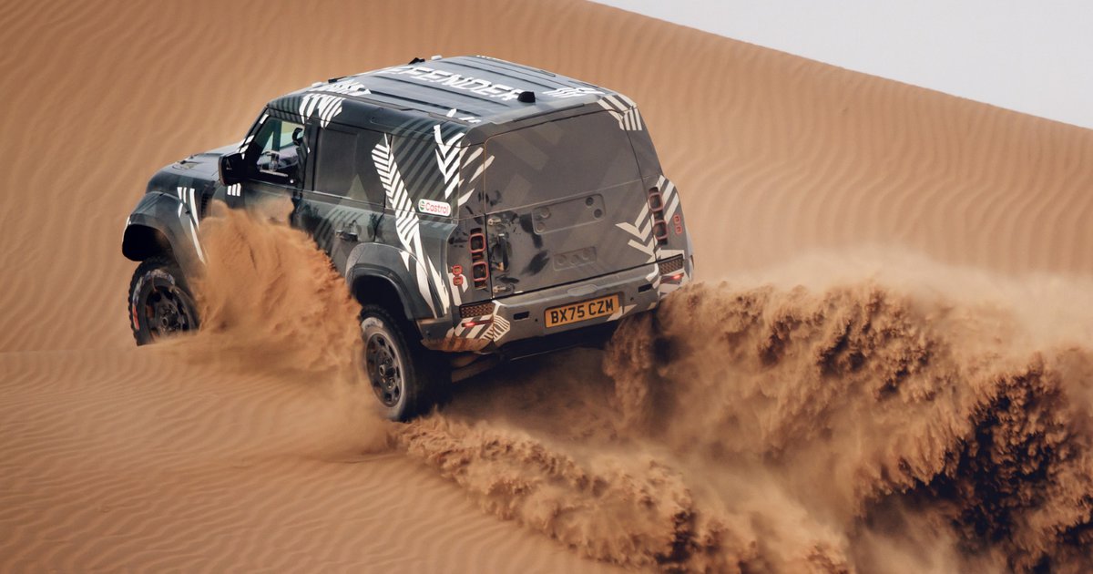 Defender D7X-R: Το «υπερόπλο» της Land Rover για το Ράλι Ντακάρ (photos)