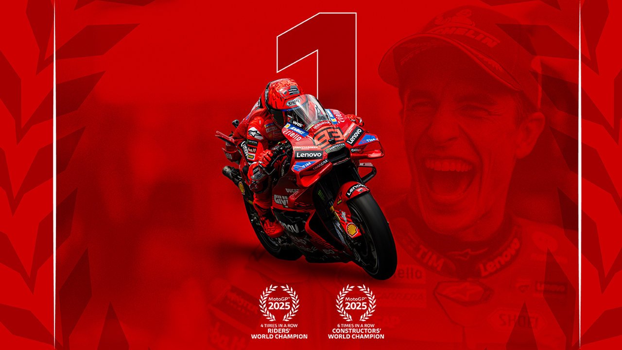Ducati-Marc Márquez: Παγκόσμιοι Πρωταθλητές MotoGP με απόλυτη κυριαρχία
