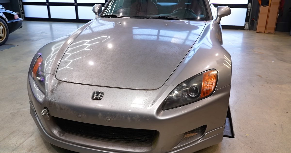 Honda S2000 βρήκε τον χαμένο του εαυτό μετά από 6 χρόνια παραμέλησης (video)