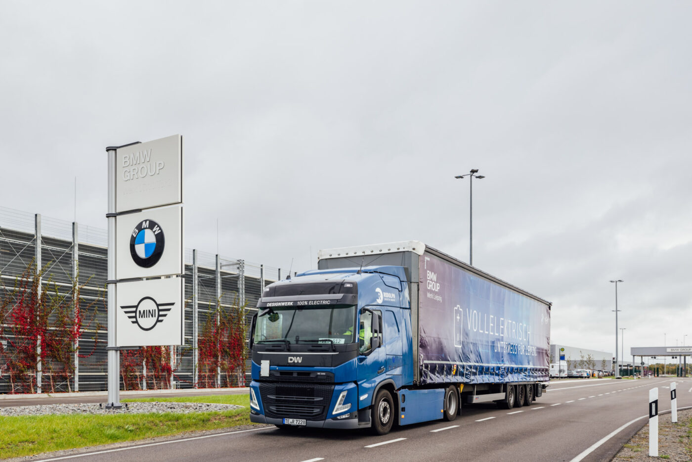 Ηλεκτρικά φορτηγά για το εργοστάσιο του BMW Group στη Λειψία