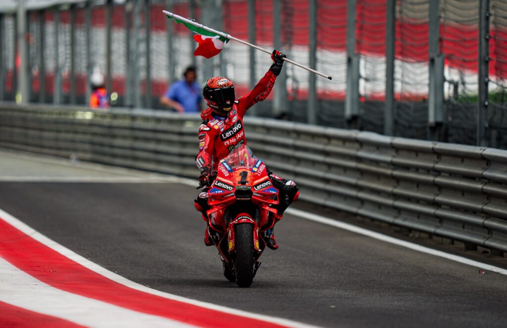 MotoGP: Τα ρεκόρ που έσπασαν στην Αυστρία οι Ducati και Francesco Bagnaia