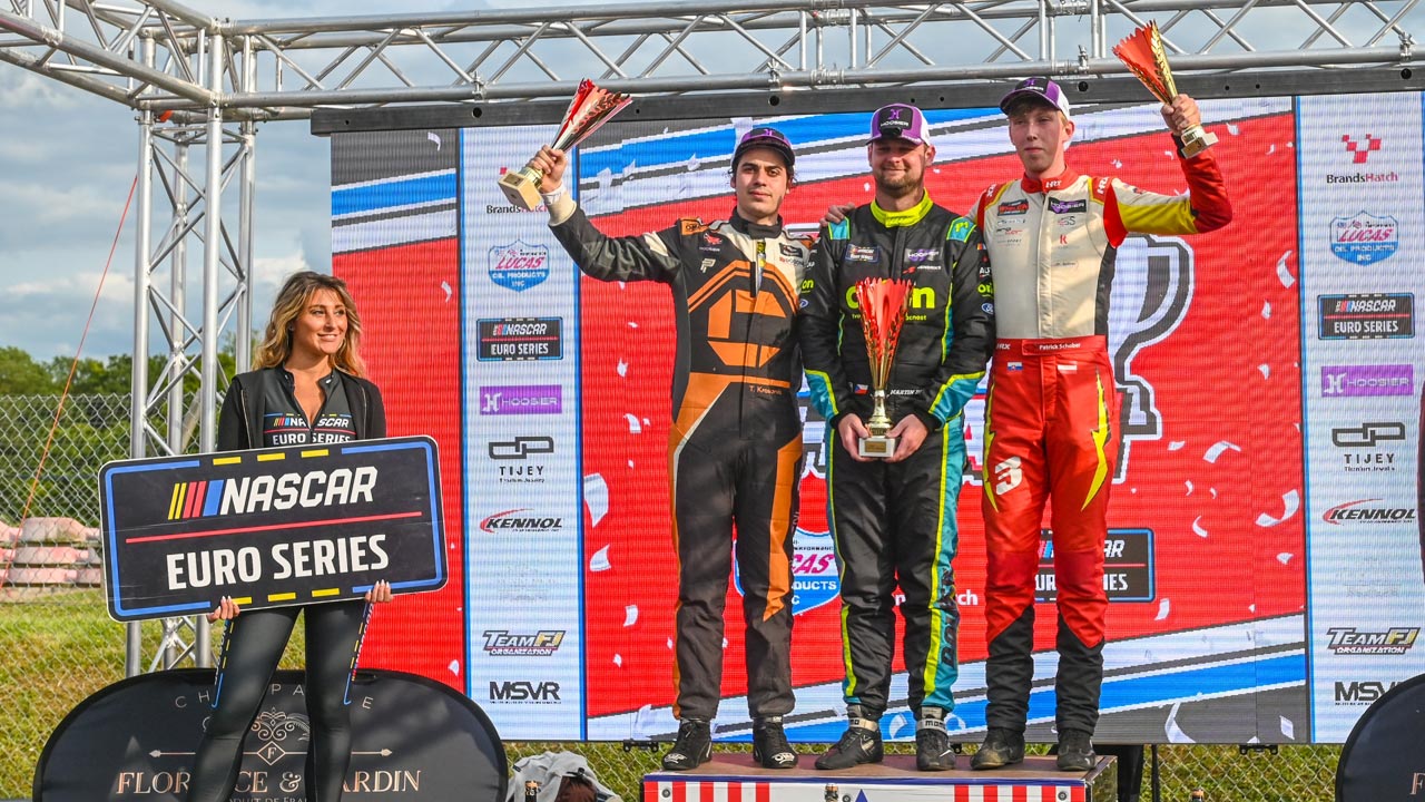 NASCAR Euro Series – Brands Hatch: Ακόμα ένα βάθρο για τον Θωμά Κρασώνη | TractioN