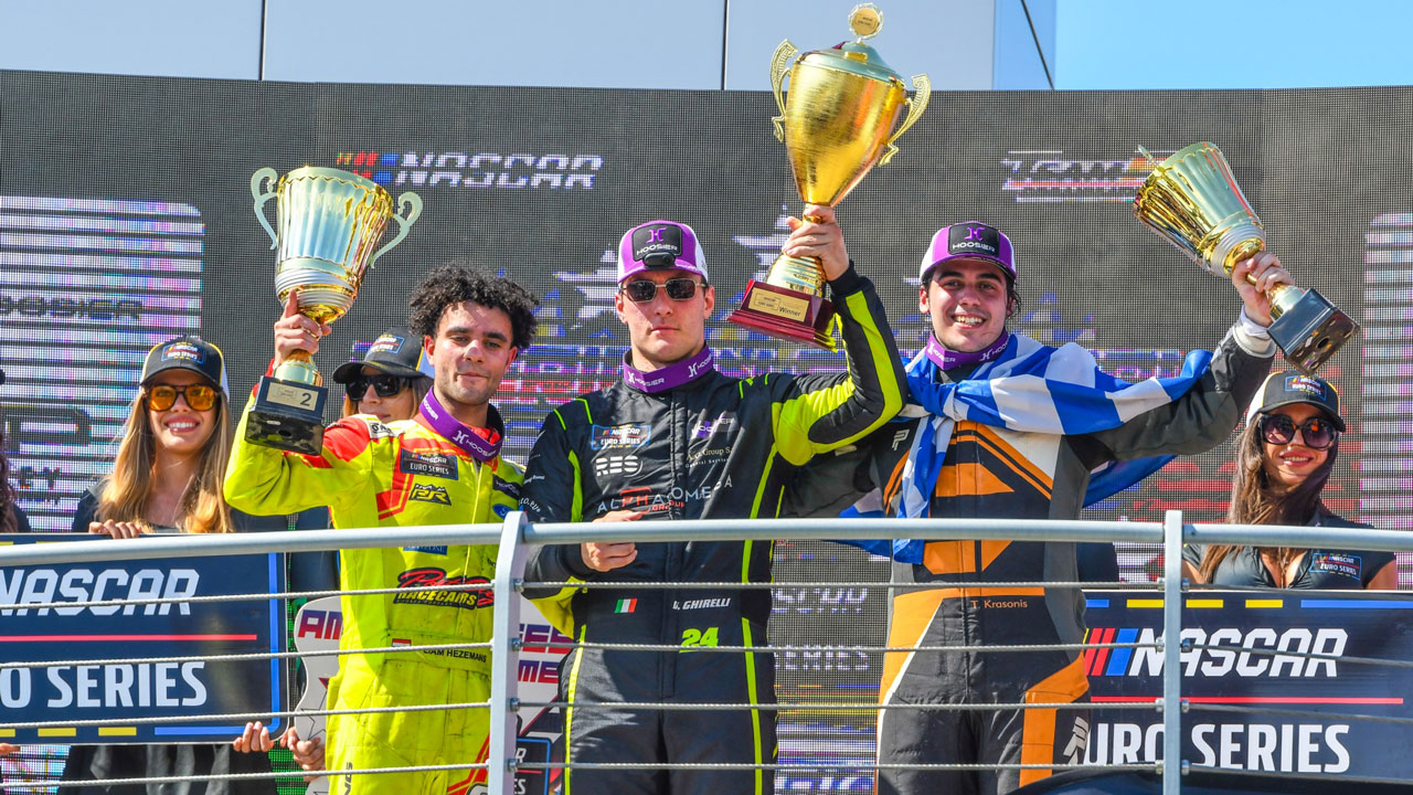 NASCAR Euro Series: Δεύτερο βάθρο και πολύτιμοι βαθμοί στην Ιταλία για τον Θωμά Κρασώνη | TRACTION.GR