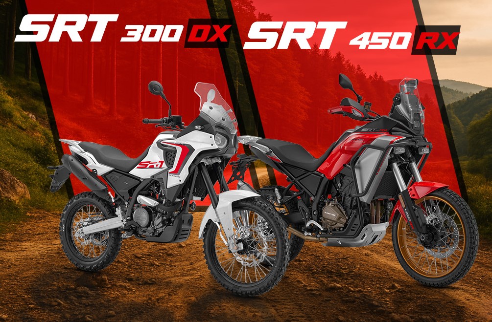 QJMotor SRT 300DX, SRT 450RX: Έρχονται τα νέα Adventure!