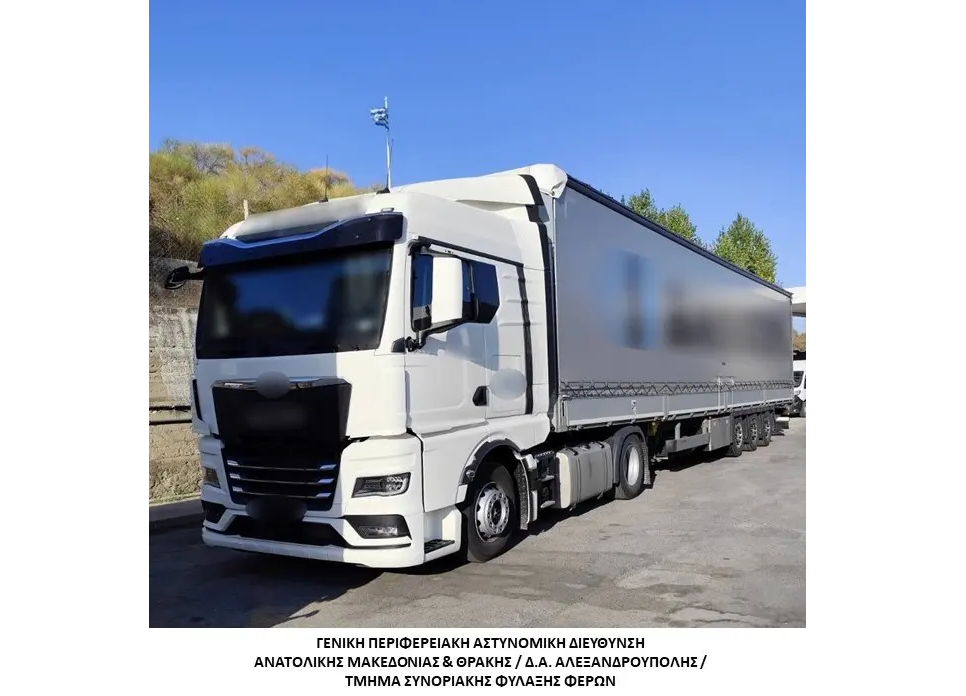 Σύλληψη οδηγών φορτηγών στους Κήπους