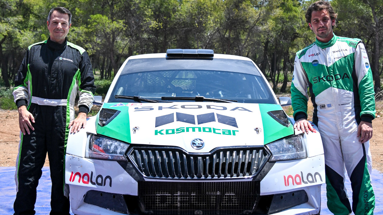 Skoda-Rally Acropolis 2025: Στο πλευρό του Γιώργου Αμούτζα | TractioN
