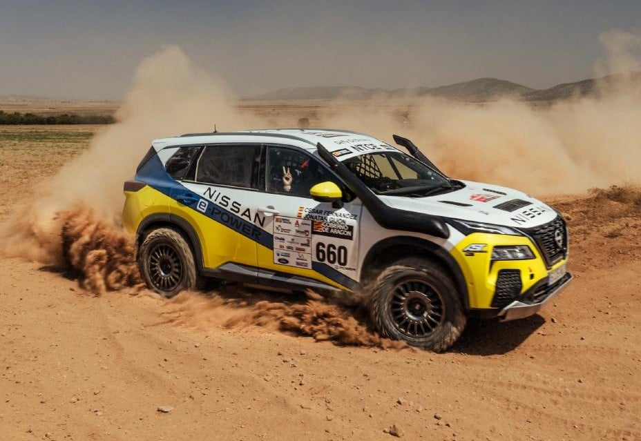 Το Nissan X-Trail στο Rally Aragon Baja