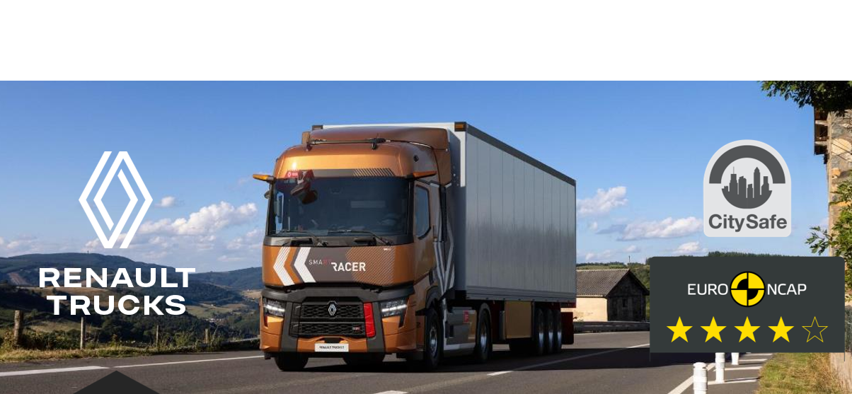Το Renault Trucks T διατηρεί τα 4 αστέρια στην αξιολόγηση ασφάλειας