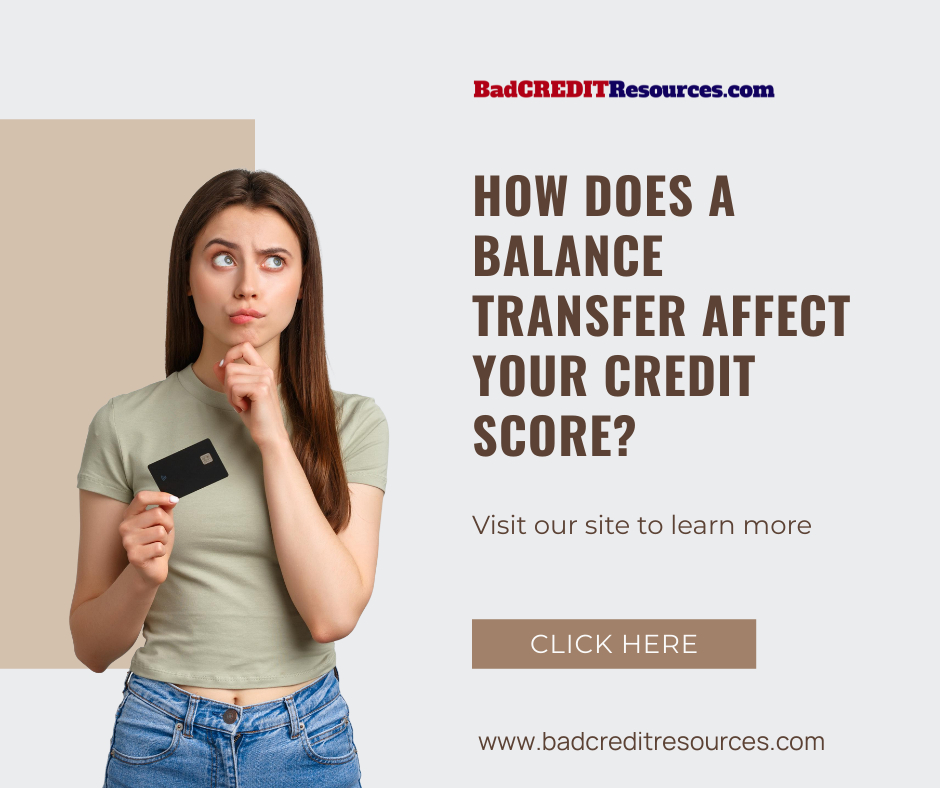Effects of balance transfer to your credit score