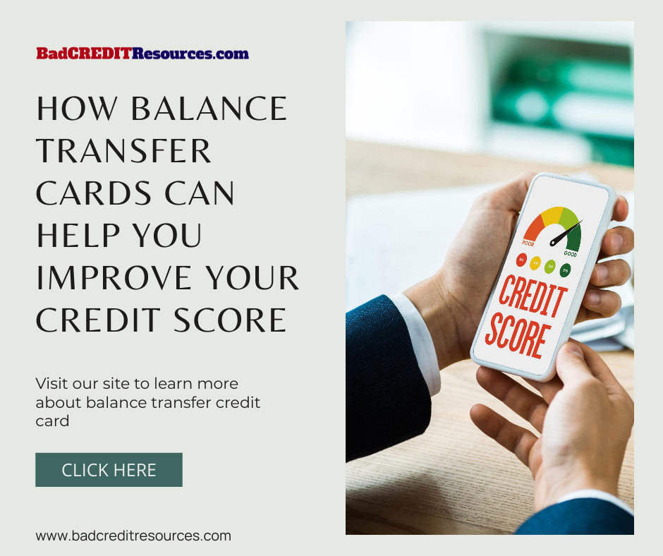 How balance transfer help you improve your credit score