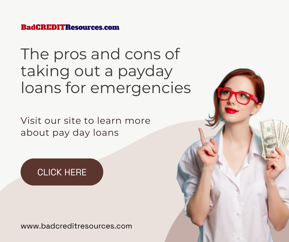 Pros and cons of payday loans