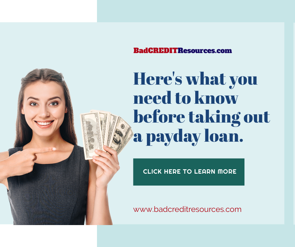 What your need to know about payday loans