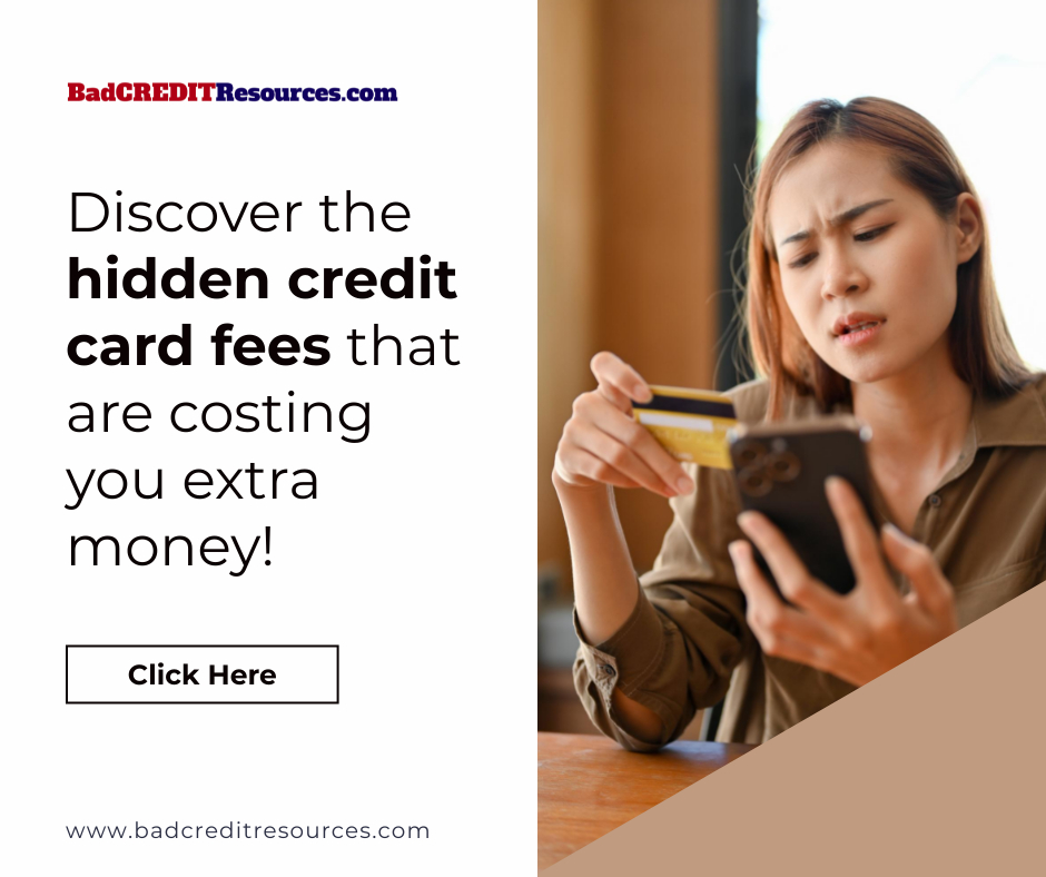 Hidden credit card fees