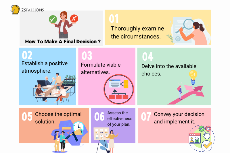 7 ways to make decision