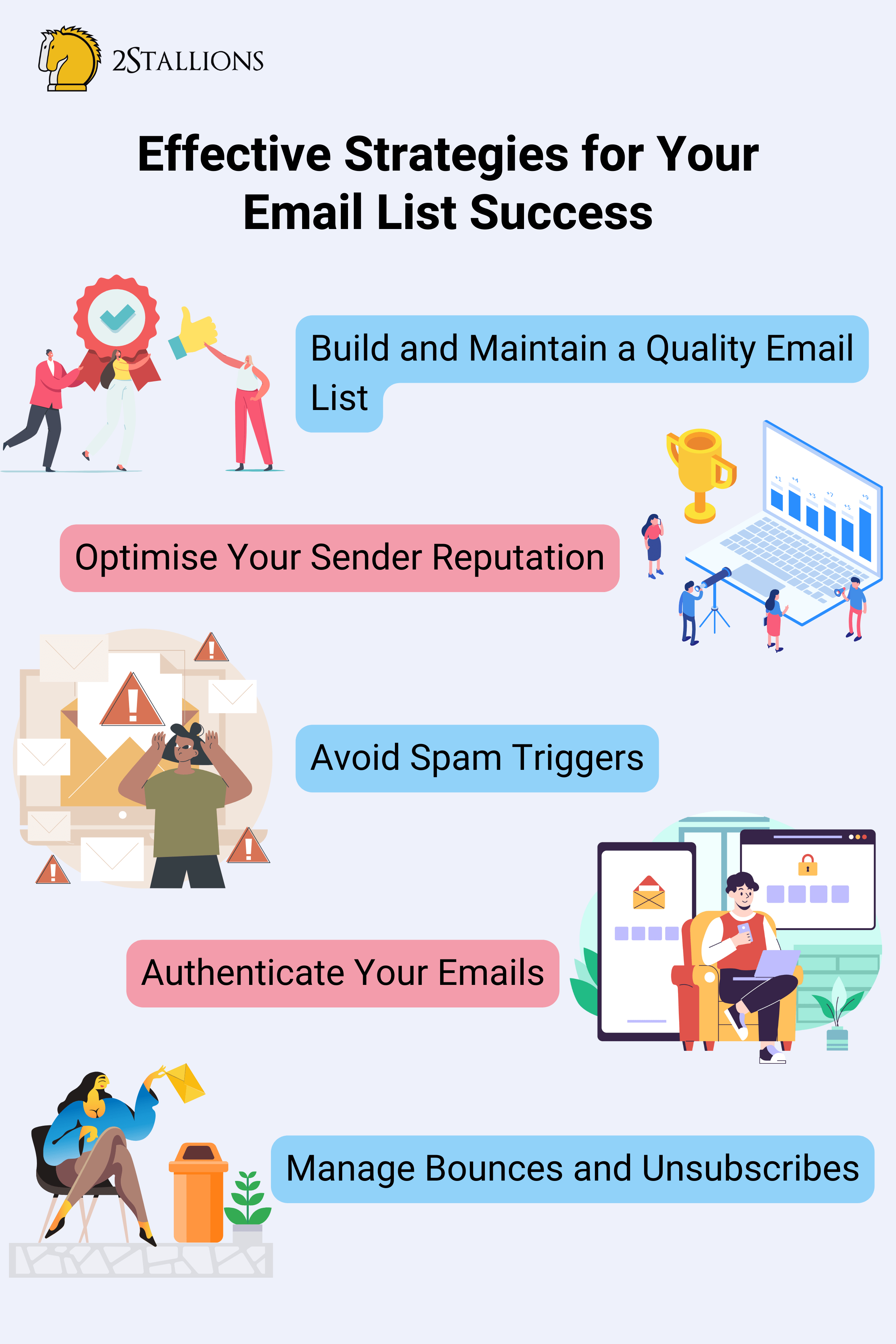 Effective Strategies for Your Email List Success | 2Stallions
