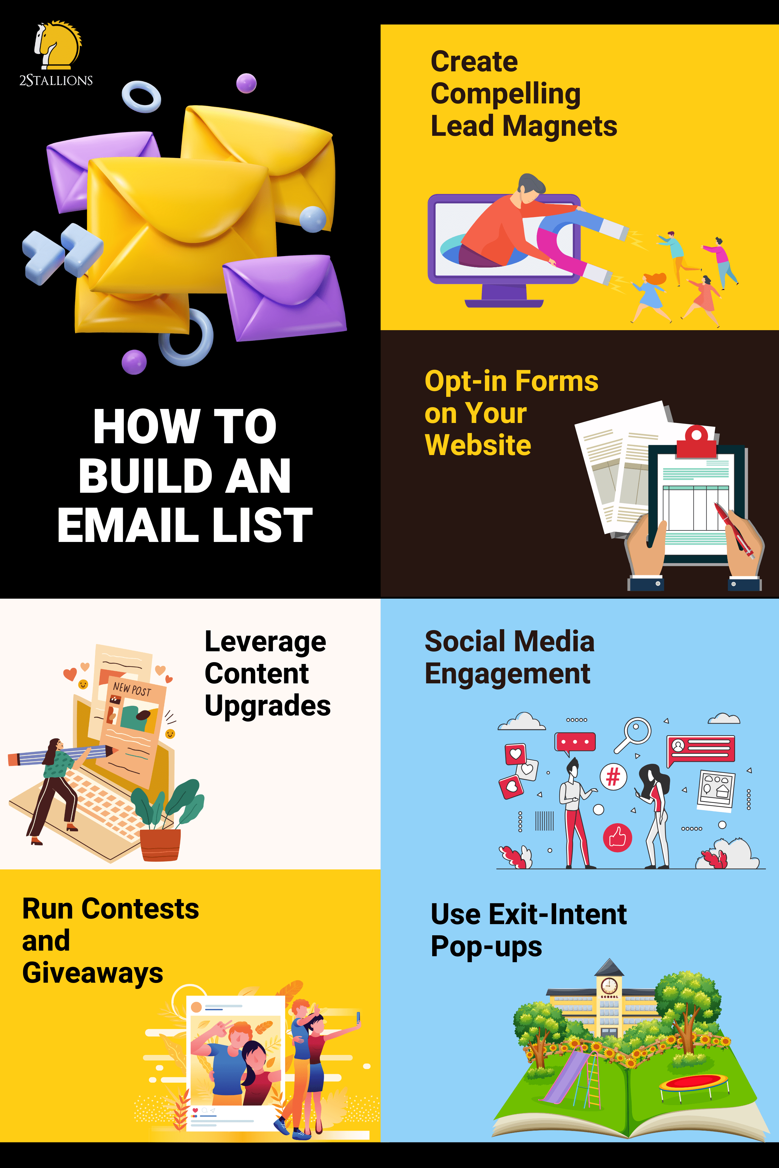How To Build an Email List | 2Stallions