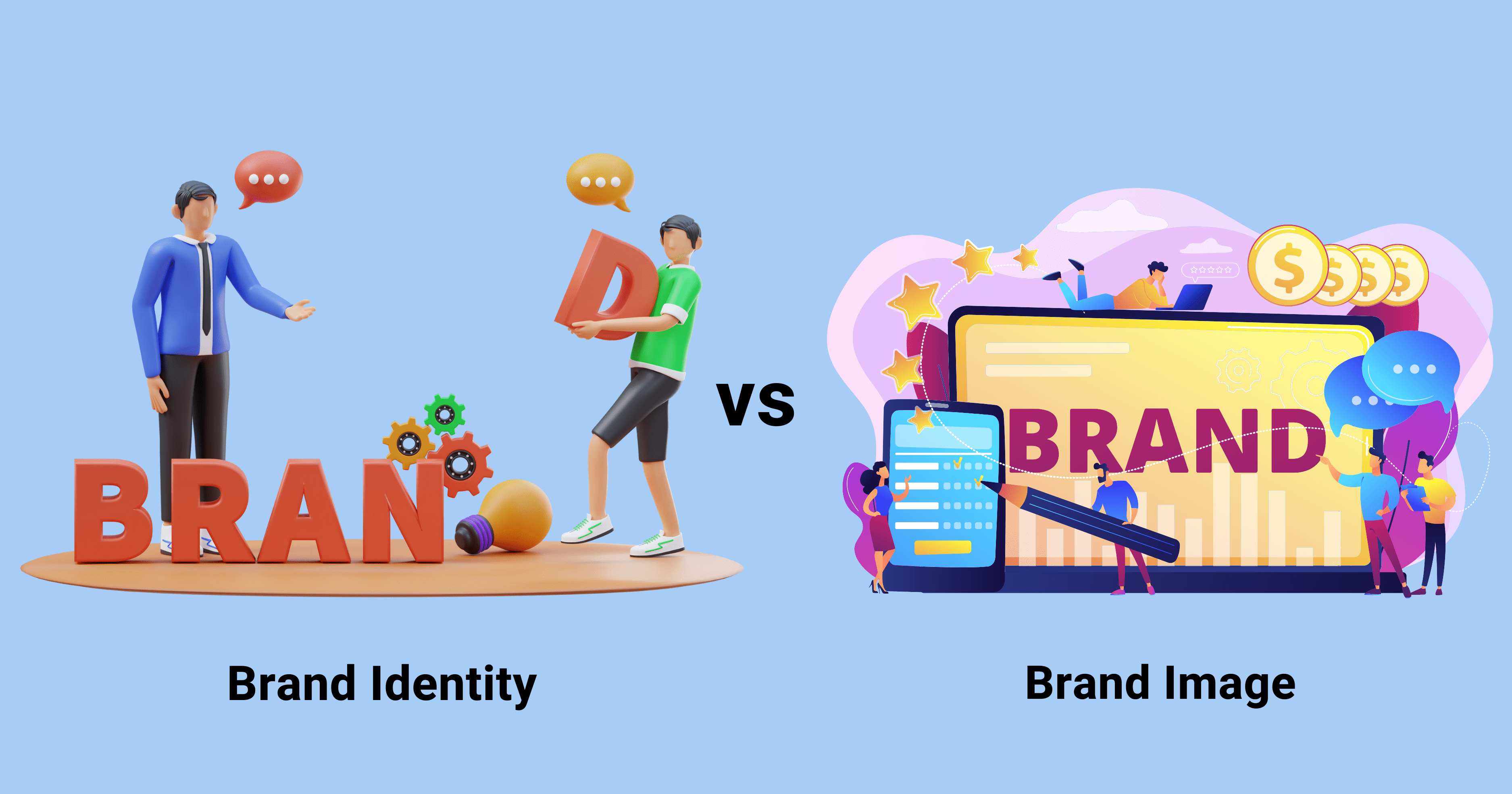 The Key Differences Between Brand Identity And Brand Image | 2Stallions
