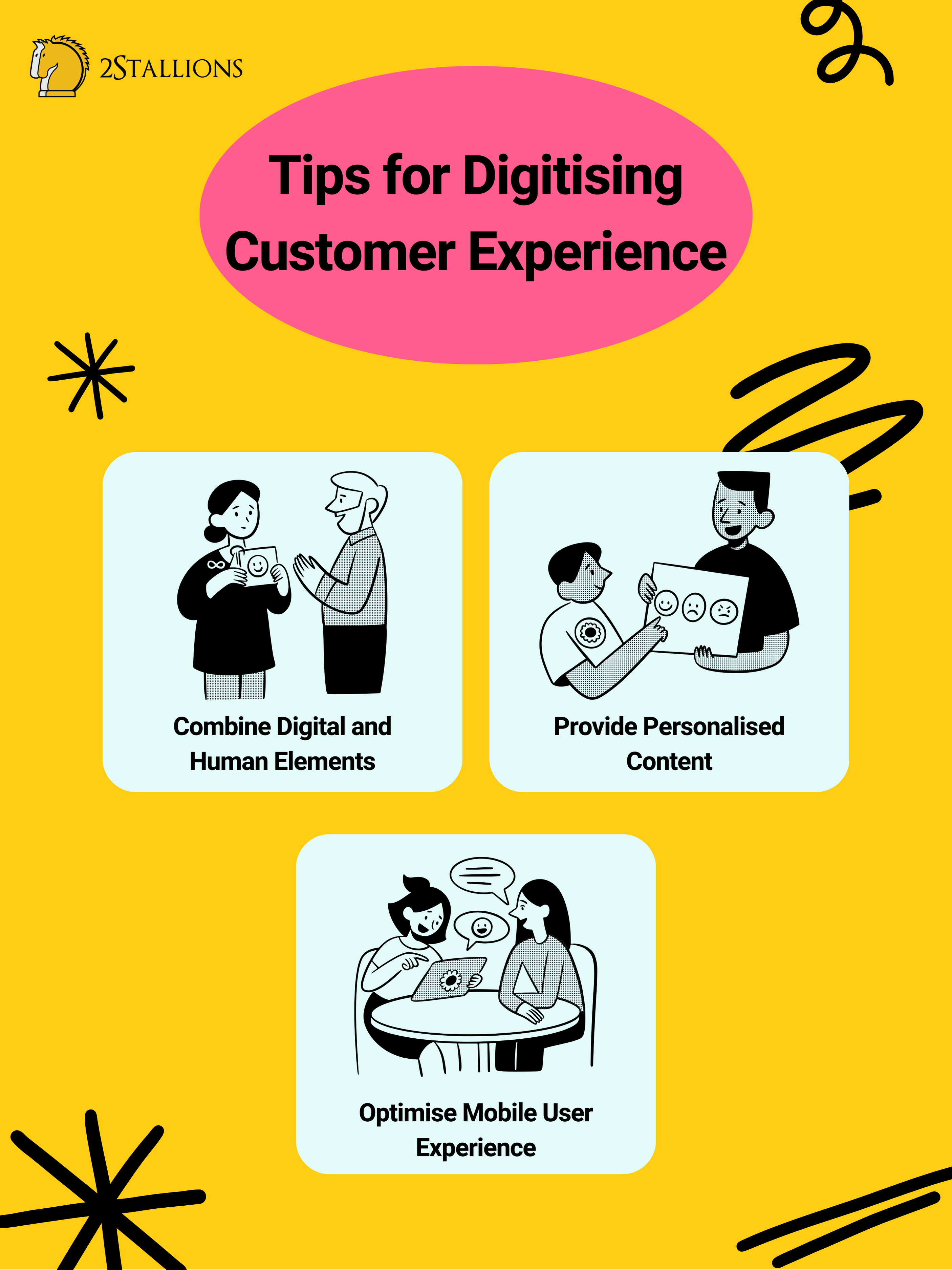 Tips for Digitising Customer Experience | 2Stallions