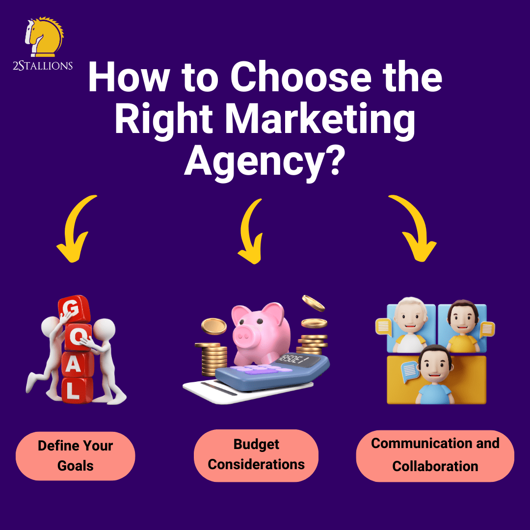 How to Choose the Right Marketing Agency | 2Stallions