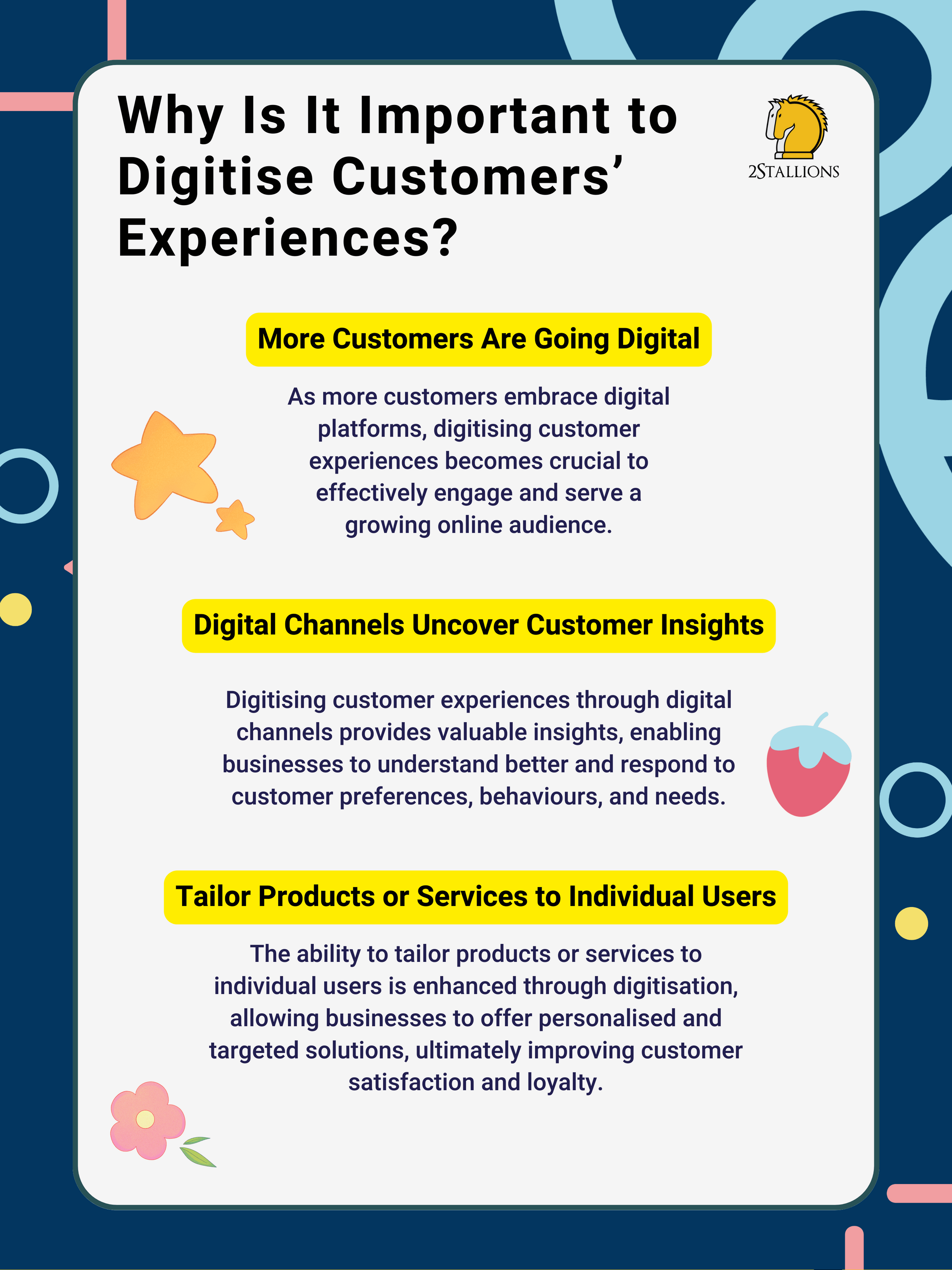 Why Is It Important to Digitise Customers’ Experiences | 2Stallions