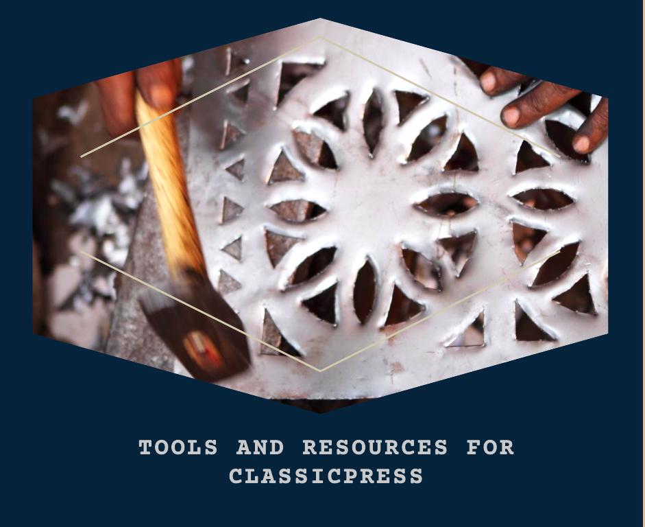 Useful Tools and Resources for ClassicPress . Blog of Amar Vyas