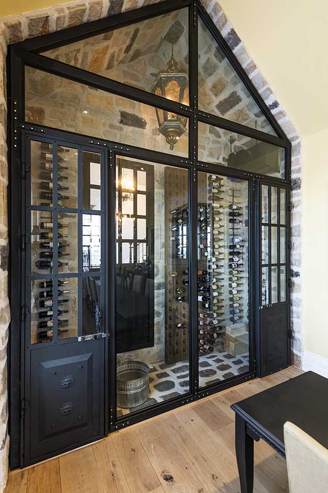web sunset dining wine room