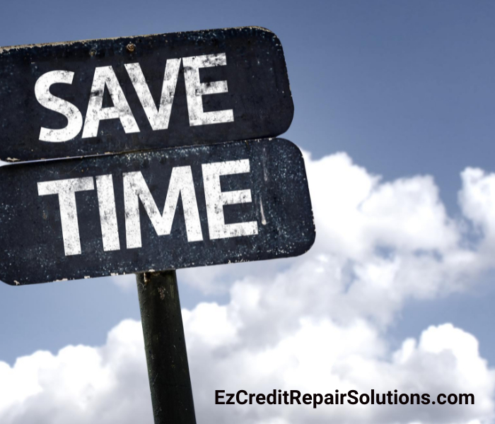 credit repair companies save time