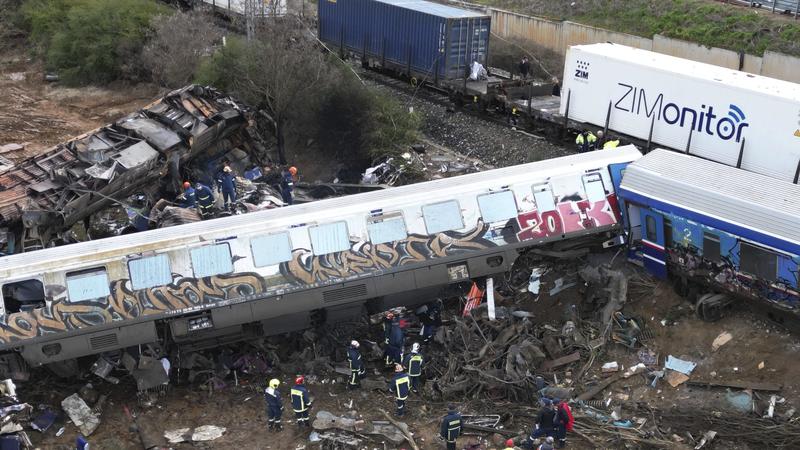Two trains collide in Greece, at least 36 killed, dozens injured