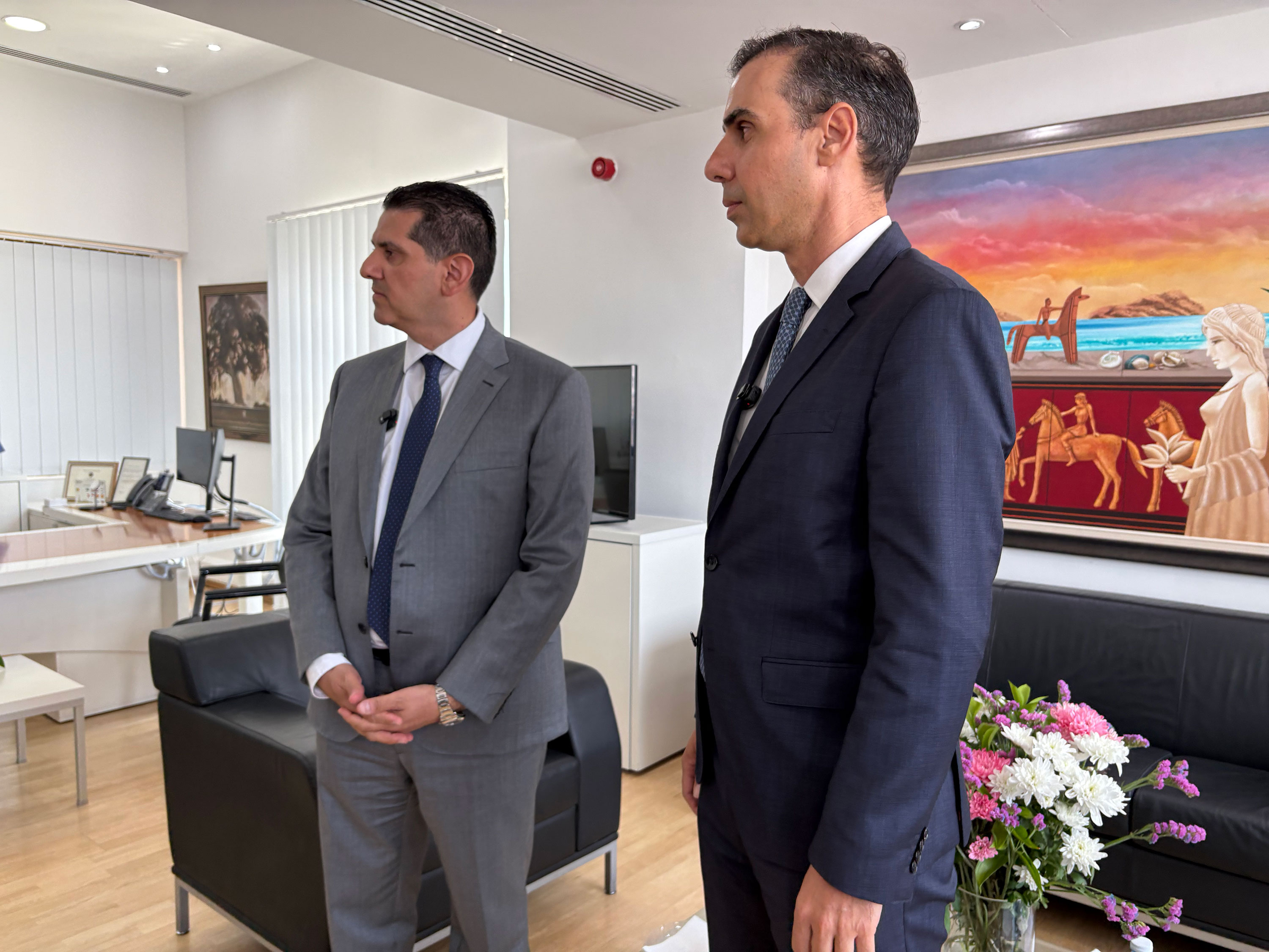 Damianos-Deputy-Minister-of-Health-of-Greece-Marios-Themistocleous