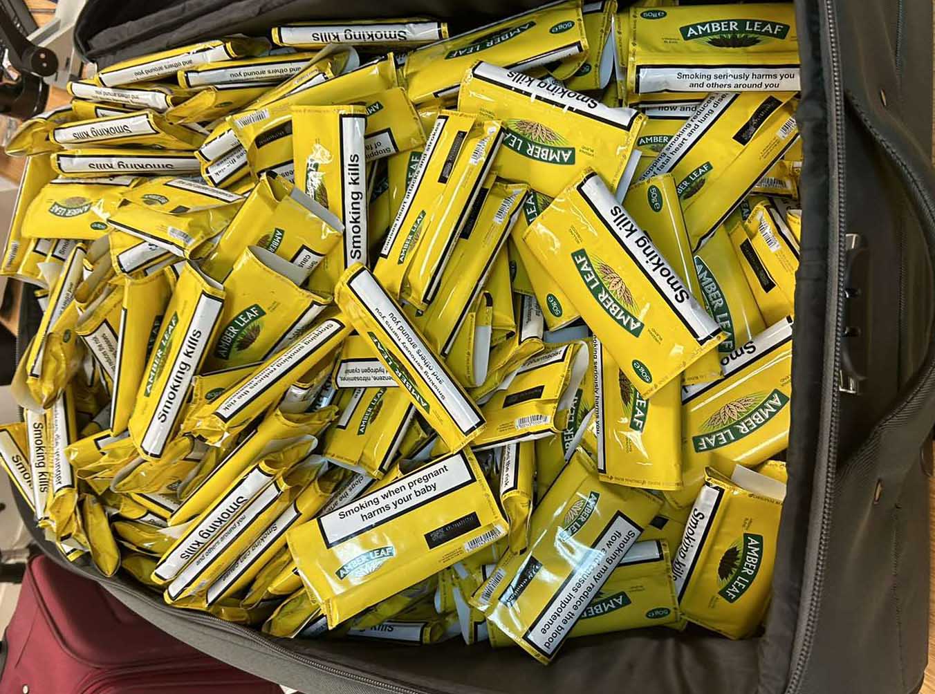 feature-tom-One-of-the-recent-hauls-of-tobacco-from-the-north-found-in-a-passengers-luggage