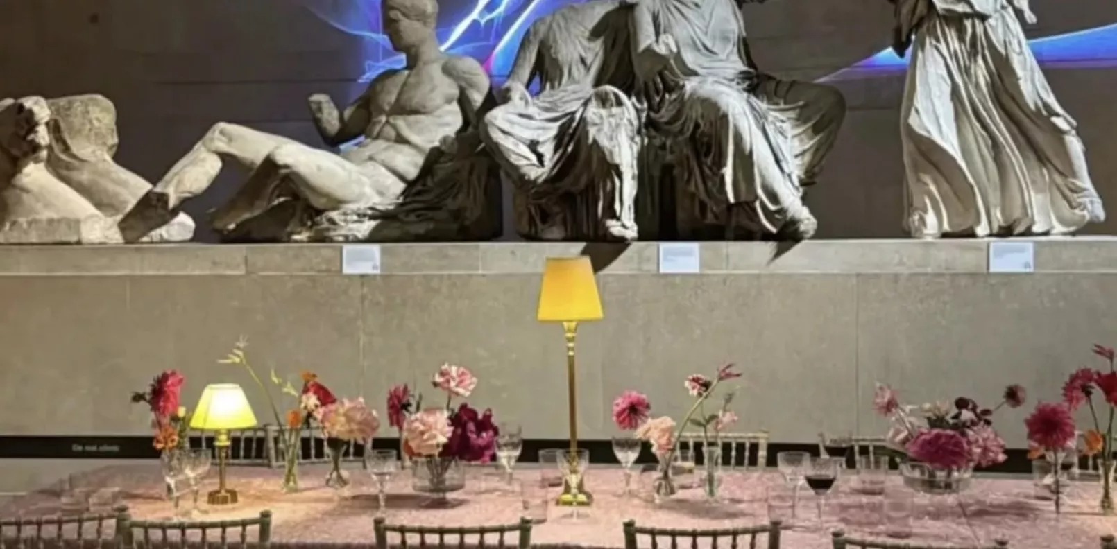 Greece-accuses-British-Museum-of-22provocative-indifference22-over-pink-gala-near-Parthenon-marbles