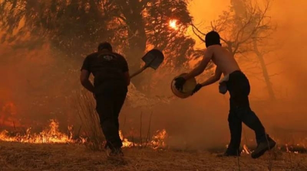 Greece-battles-five-major-wildfires