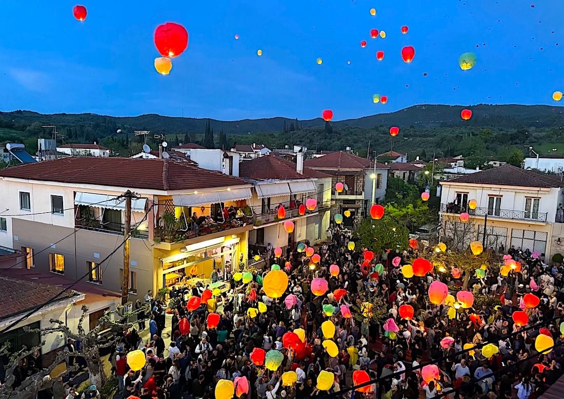 Hot-Air Balloons: A Unique Greek Easter Spectacle