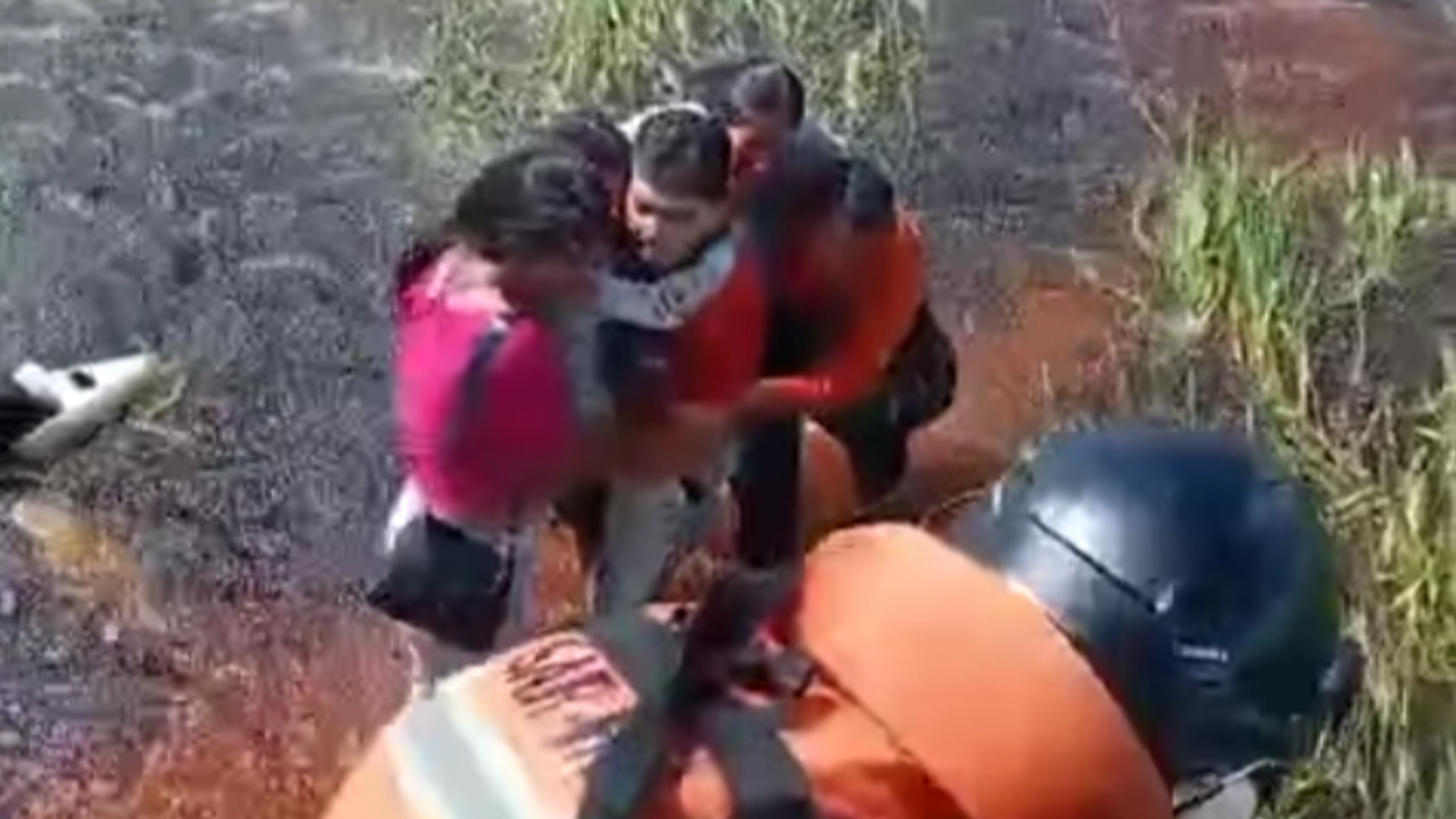 Plane-crash-survivors-including-child