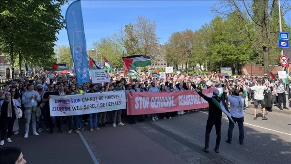 Pro-Palestinian-protests-sweep-across-Europe