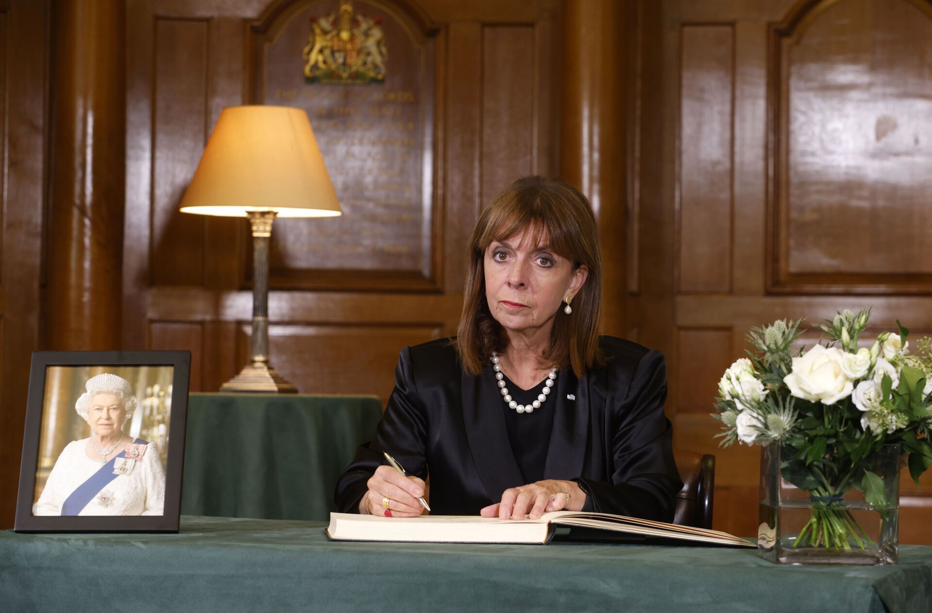 President Sakellaropoulou represents Greece at Queen’s funeral