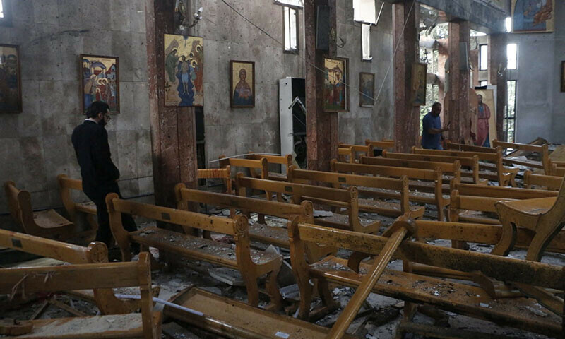Suicide-bombing-at-Damascus-church