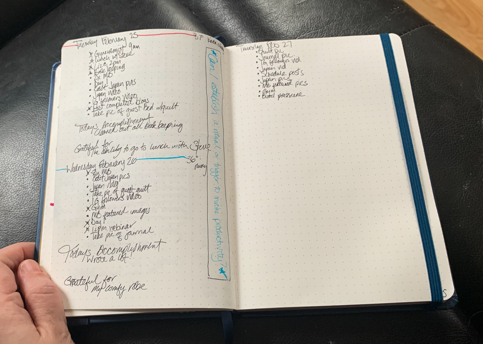 Bullet journal d'entrepreneuses : comment on s'organise ?