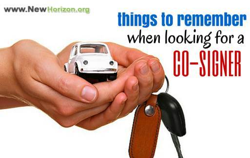 Things To Remember When Looking For A Co-Signer
