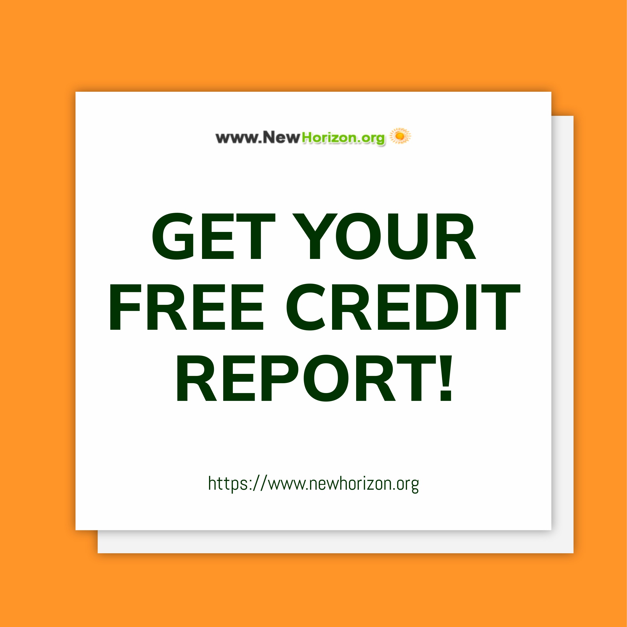 get your free credit report