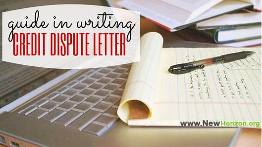 Pointers in Composing a Good Credit Dispute Letter