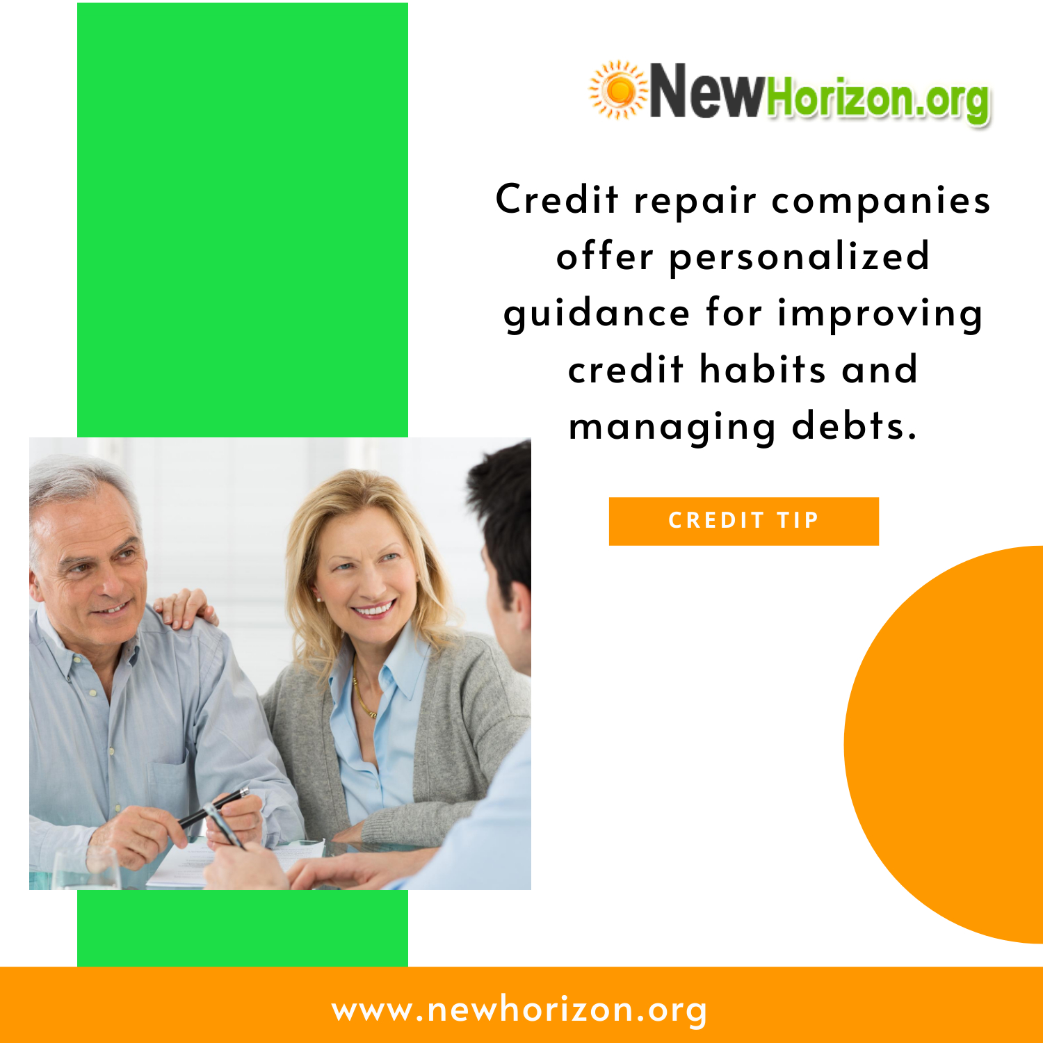 Credit repair companies offer personalized guidance for improving credit habits