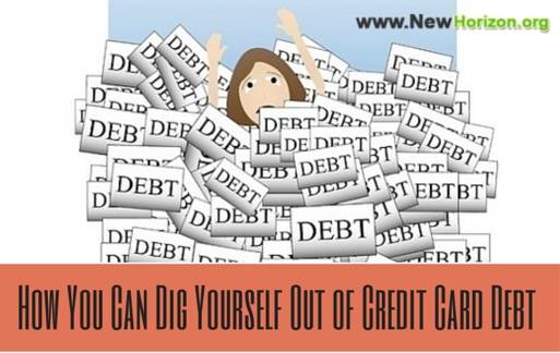 How You Can Dig Yourself Out of Credit Card Debt More Quickly